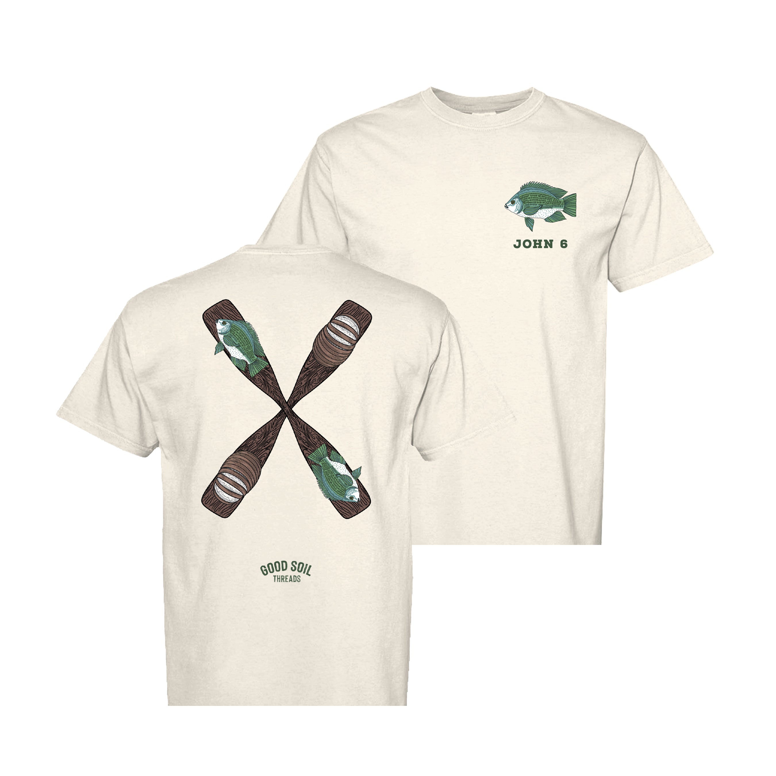 Bread and Fish (John 6) - Adult Tee