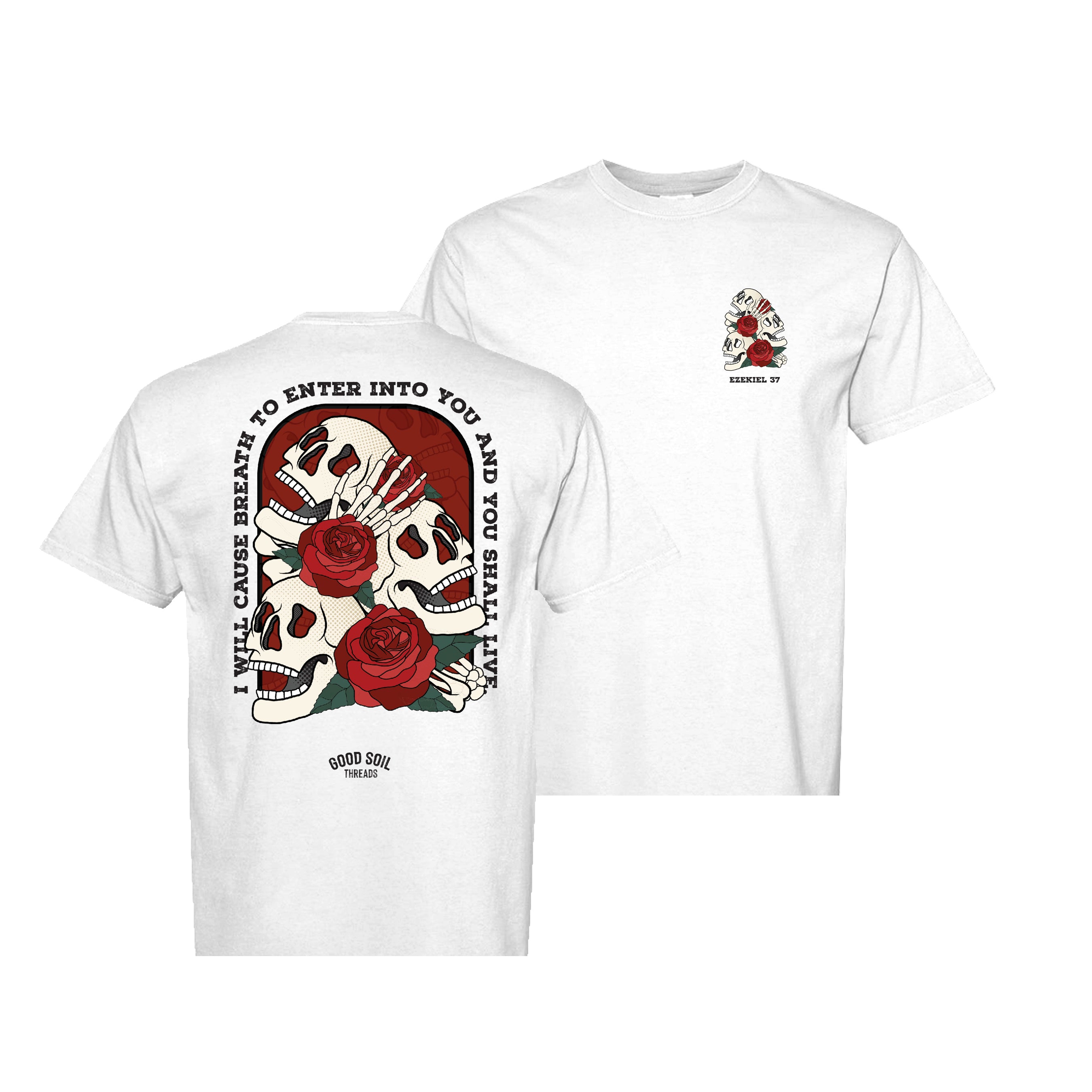 Dry Bones Come Alive (Ezekiel 37) - Adult Tee