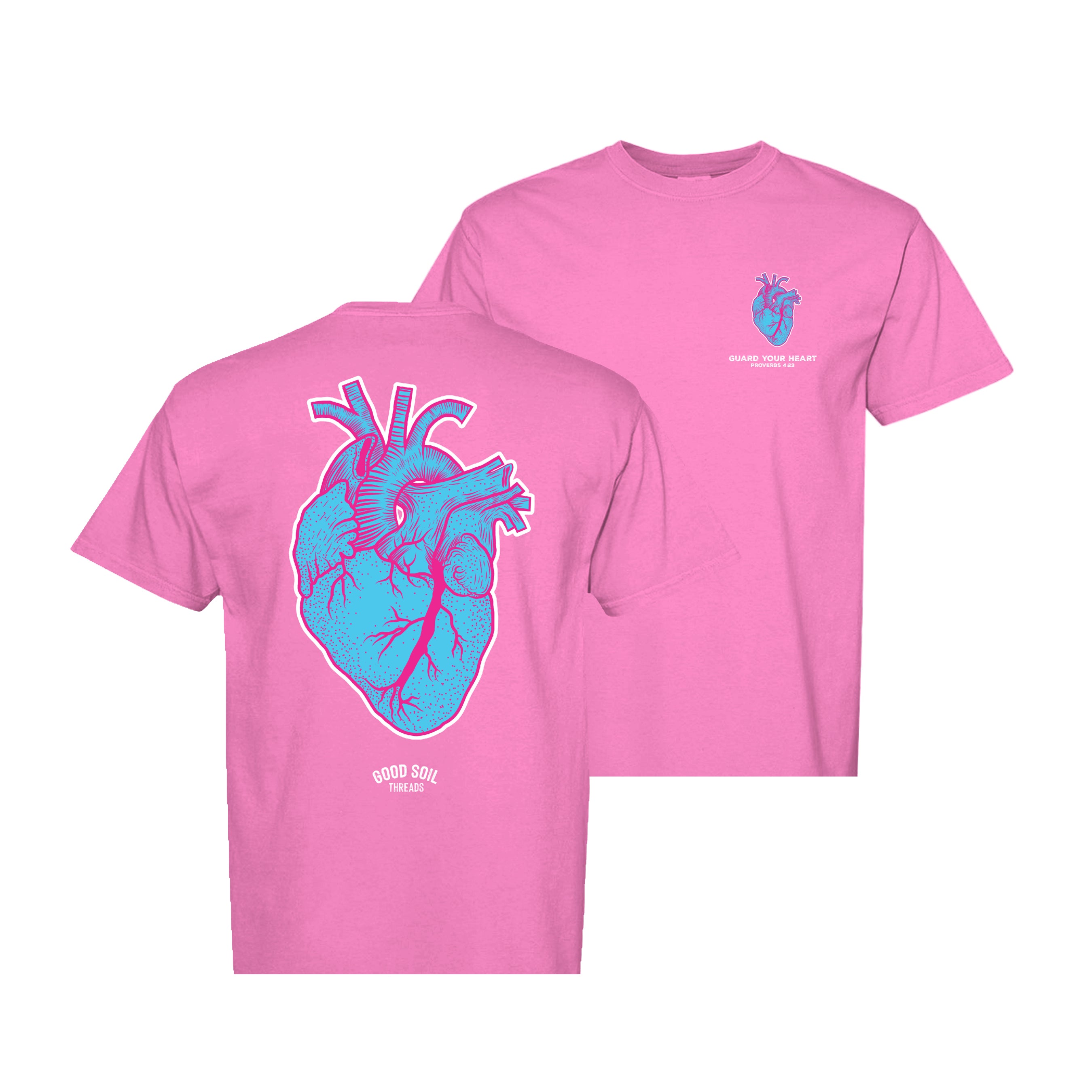 Guard Your Heart (Proverbs 4:23) - Adult Tee